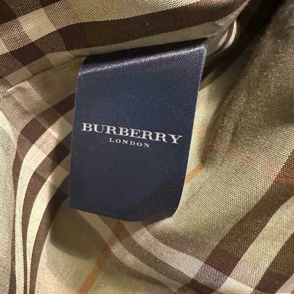 Burberry London Green NovaCheck Women’s Coat size L - Picture 17 of 17